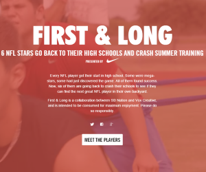 First and Long by SB Nation for Nike